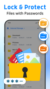اسکرین شات 5 برنامه File Archiver - Extract, Unzip
