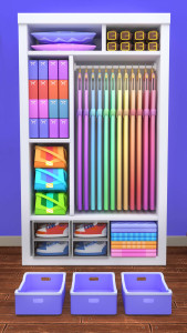 اسکرین شات 4 بازی Fill the Closet: Organize Game
