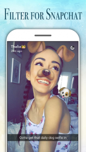 اسکرین شات 1 برنامه Filter for Snapchat