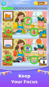 اسکرین شات 4 بازی Find Differences - Spot it