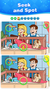 اسکرین شات 3 بازی Find Fun Difference: Spot it!