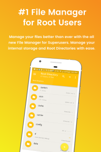 اسکرین شات 1 برنامه File Manager for Superusers
