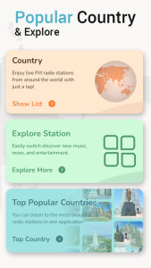 اسکرین شات 3 برنامه Radio Fm Without Internet
