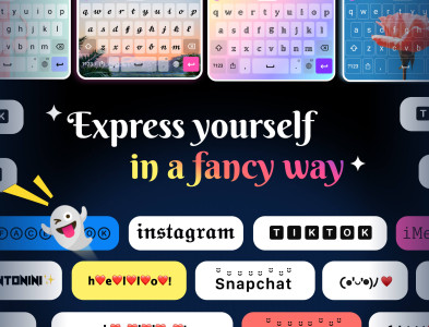 اسکرین شات 1 برنامه Fonts Keyboard Themes & Emoji