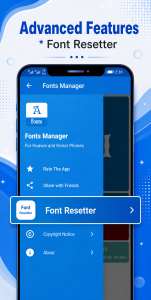 اسکرین شات 7 برنامه Font Manager for Huawei/Emui