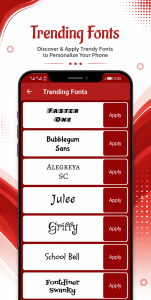 اسکرین شات 3 برنامه Font Manager for Huawei/Emui