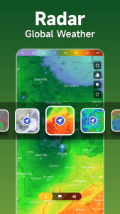 اسکرین شات 4 برنامه Weather - Live weather radar
