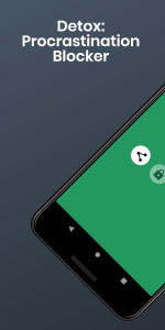 اسکرین شات 1 برنامه Detox: Procrastination Blocker