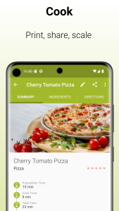 اسکرین شات 2 برنامه COOKmate - My recipe organizer