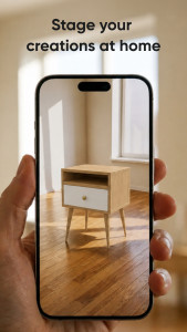 اسکرین شات 4 برنامه Moblo - 3D Furniture Design