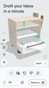 اسکرین شات 2 برنامه Moblo - furniture 3D modeling