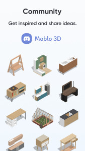 اسکرین شات 8 برنامه Moblo - 3D Furniture Design