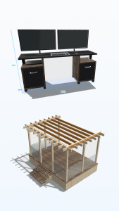 اسکرین شات 7 برنامه Moblo - 3D Furniture Design