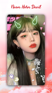 اسکرین شات 5 برنامه Neon Horns Devil Photo Editor