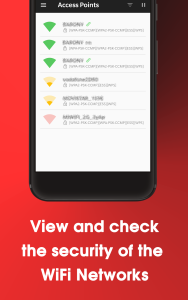 اسکرین شات 3 برنامه Wifi Password Viewer & Finder