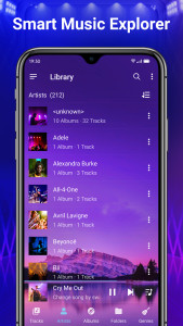 اسکرین شات 6 برنامه Music Player - MP3 Player