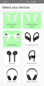 اسکرین شات 2 برنامه AirBattery