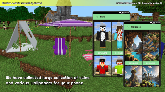 اسکرین شات 3 برنامه Furniture mods for Minecraft