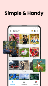 اسکرین شات 1 برنامه Gallery - Photo Album & Vault