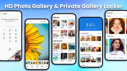 اسکرین شات 1 برنامه Gallery - Photo Gallery, Album