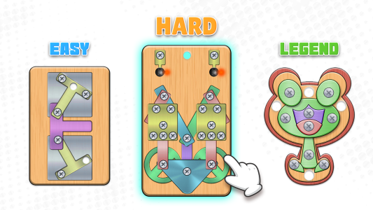 اسکرین شات 6 بازی Nuts And Bolts - Screw Puzzle