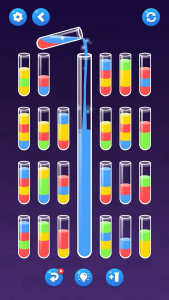اسکرین شات 1 بازی Water Sort! Color Match Puzzle