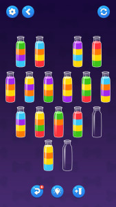 اسکرین شات 3 بازی Water Sort! Color Match Puzzle