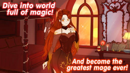 اسکرین شات 8 بازی Mage-Girl | offline anime game