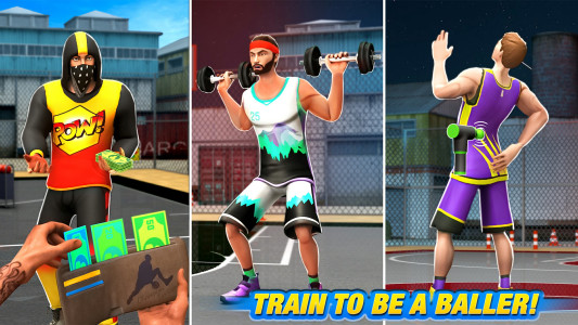 اسکرین شات 2 بازی Dunk Smash: Basketball Games