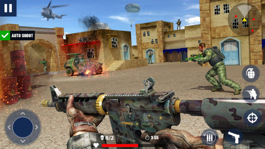 اسکرین شات 3 بازی War Zone: Gun Shooting Games