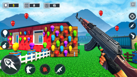 اسکرین شات 1 بازی Air Balloon Shooting Game