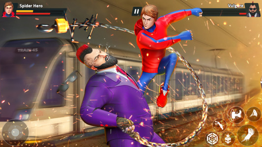 اسکرین شات 7 بازی Spider Rope Hero: Gang War