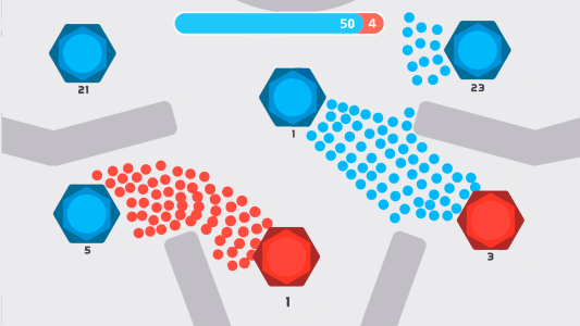 اسکرین شات 7 بازی Clash of Dots — 1v1 RTS Games