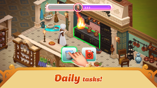 اسکرین شات 5 بازی Storyngton Hall: Match 3 games