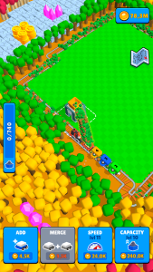 اسکرین شات 7 بازی Train Miner: Idle Railway Game