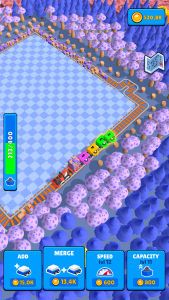 اسکرین شات 2 بازی Train Miner: Idle Railway Game