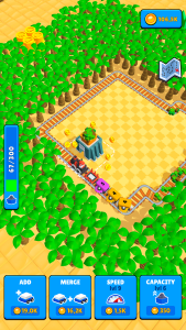 اسکرین شات 8 بازی Train Miner: Idle Railway Game