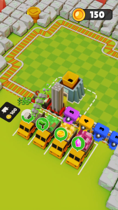 اسکرین شات 1 بازی Train Miner: Idle Railway Game