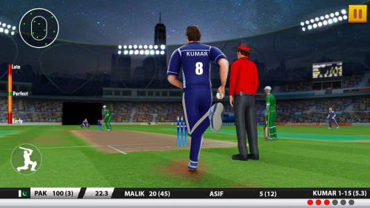 اسکرین شات 2 برنامه Ultimate Cricket Games: League