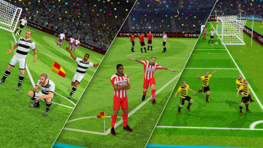 اسکرین شات 5 برنامه Play Soccer: Football Games