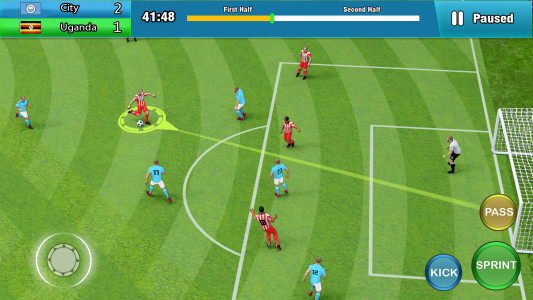 اسکرین شات 4 برنامه Play Soccer: Football Games