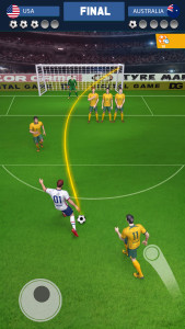 اسکرین شات 4 بازی Football Kicks Strike Game