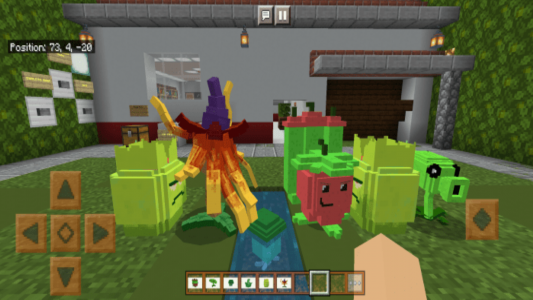 اسکرین شات 2 برنامه MCPE PvZ Mod