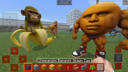 اسکرین شات 3 برنامه Craftsman Brainrot Evolution