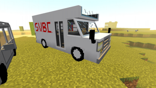 اسکرین شات 3 برنامه MCPE Vehicles Cars Mod