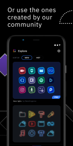 اسکرین شات 3 برنامه Icon Pack Studio