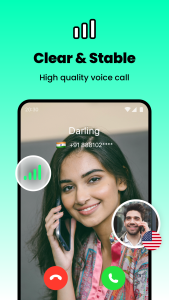 اسکرین شات 3 برنامه Ring Phone Calls - JusCall