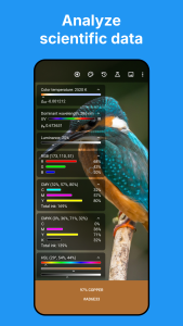 اسکرین شات 2 برنامه Color Picker: Find Name & Code