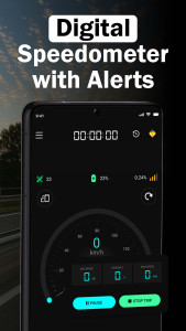 اسکرین شات 3 برنامه GPS Speedometer - Odometer App