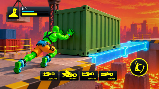 اسکرین شات 3 بازی Green Sandbox Ragdoll